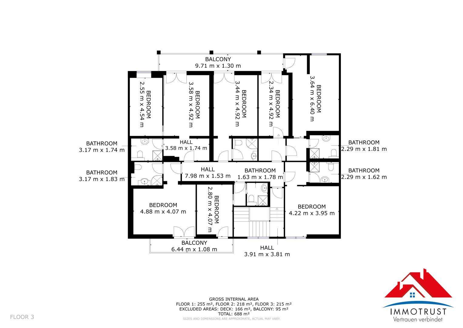 Plan Obergeschoss