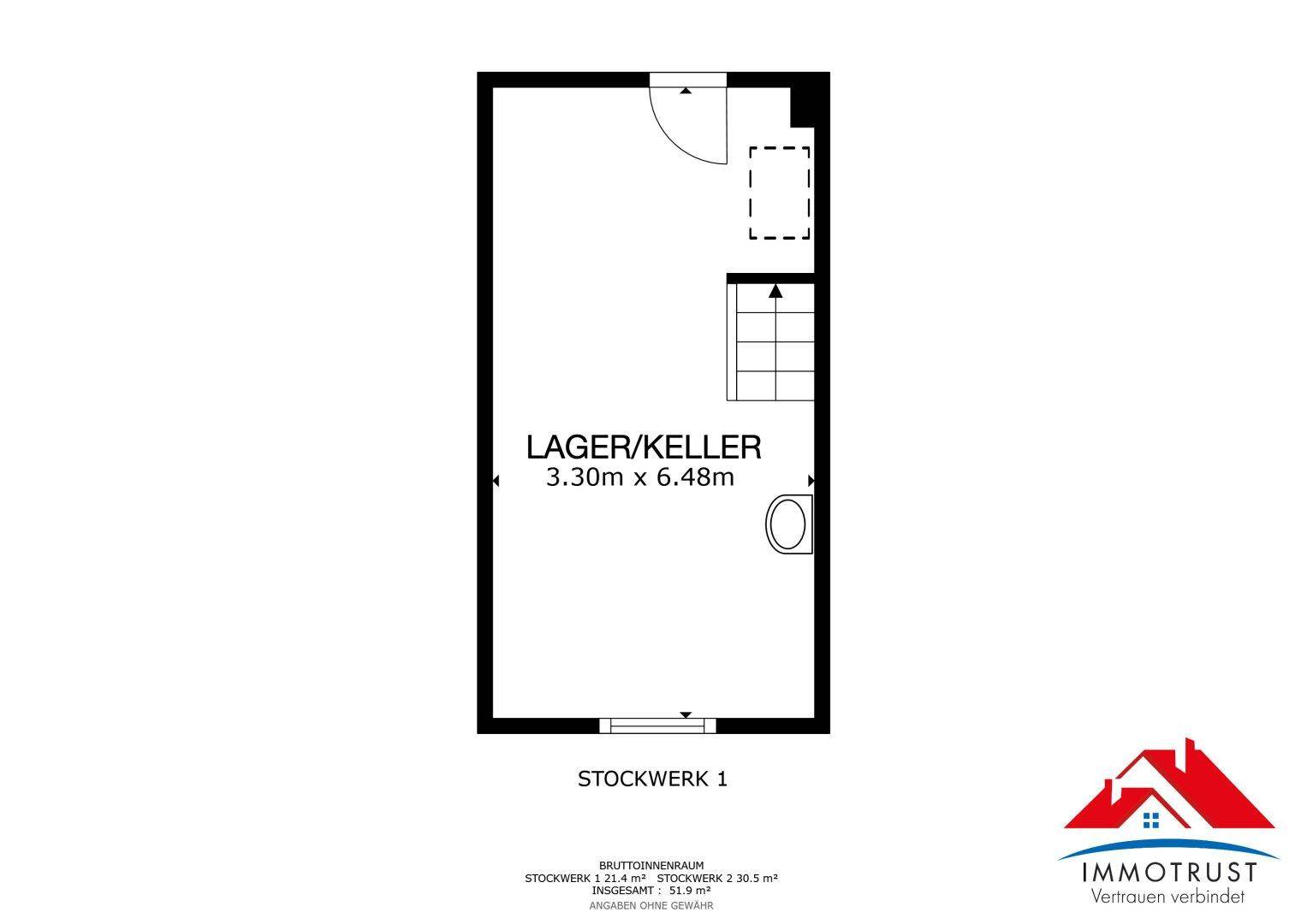 Plan Kellergeschoss