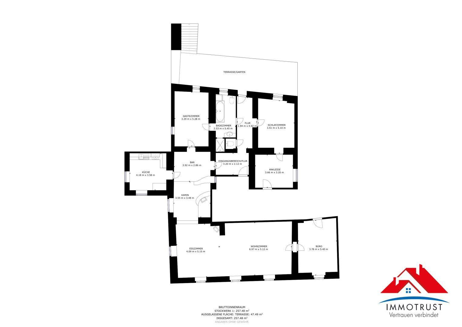 Plan Wohnung