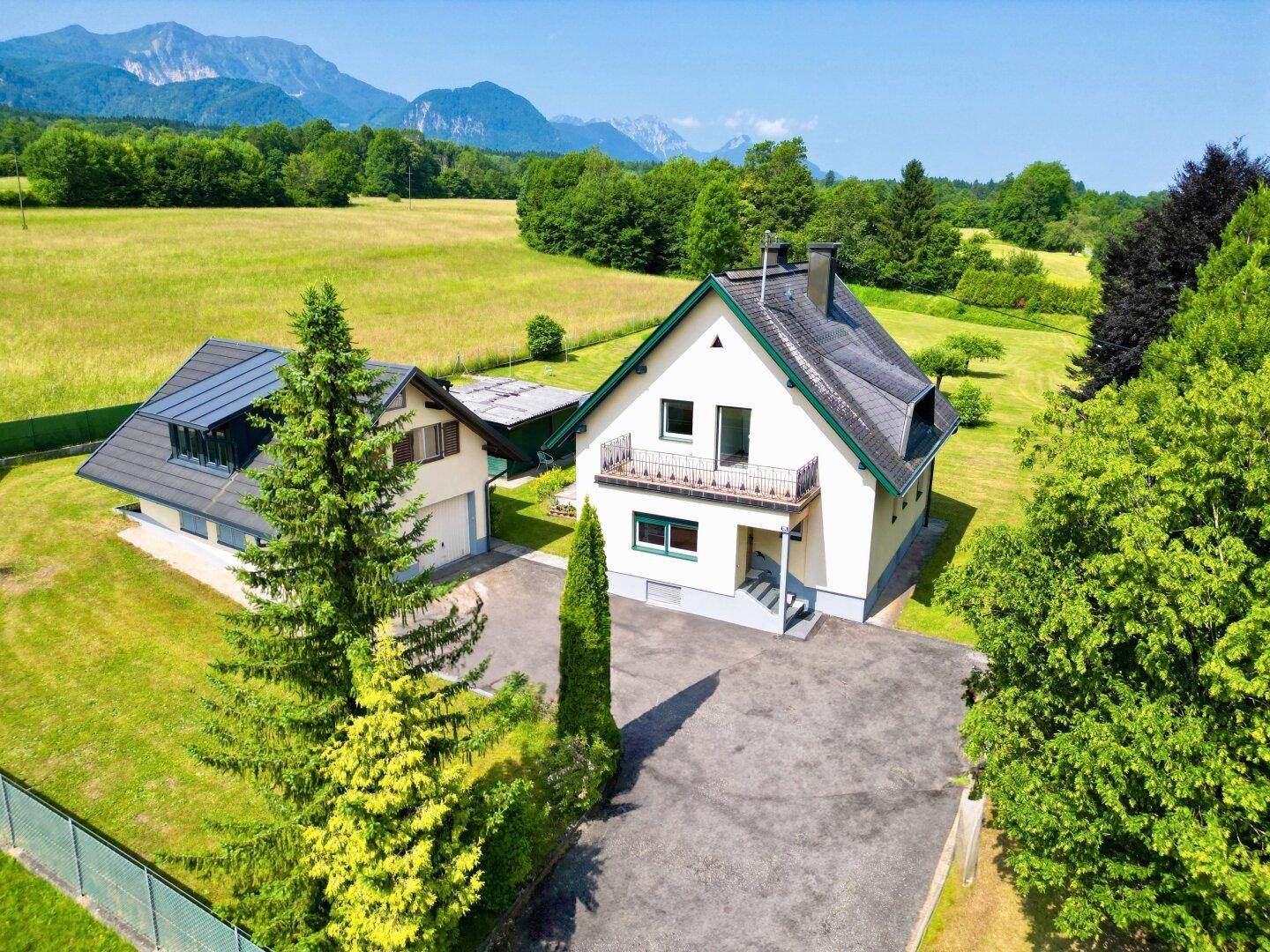 Luftbild Haus und Nebengelass