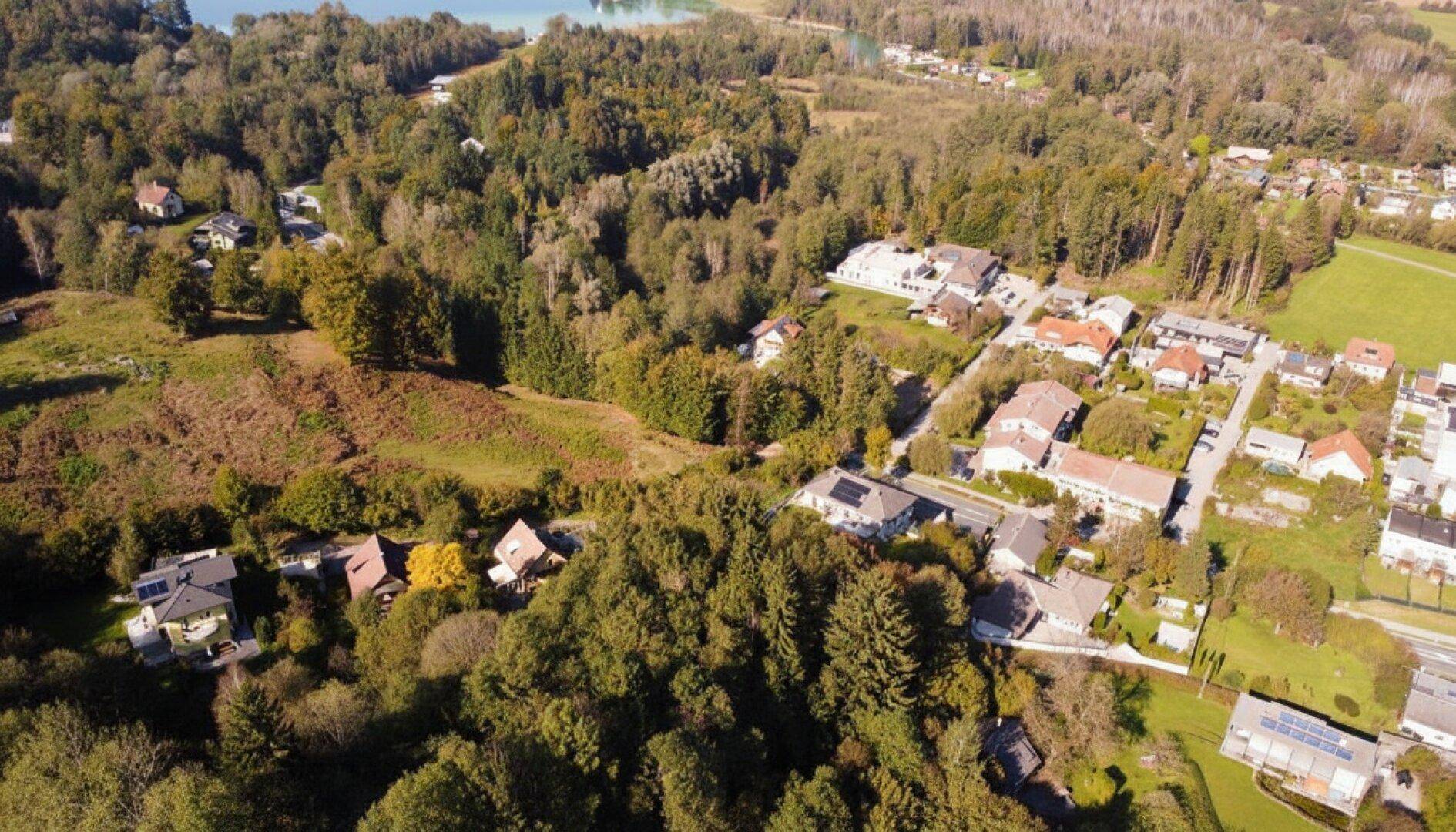 Tolle Gelegenheit: Sonniges Baugrundstück in Hanglage am Südufer vom Wörthersee - Ansicht 6