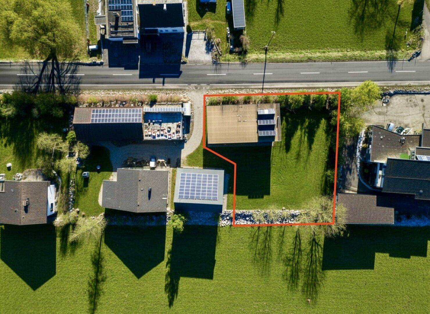 Grundstück mit Halle &amp; Hackschnitzelheizung – perfekt für Selbständige, Handwerker und Eigennutzer - Ansicht 3