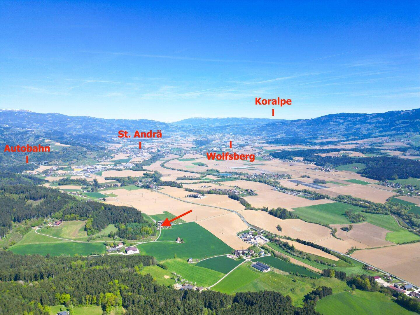Luftbild Weitblick