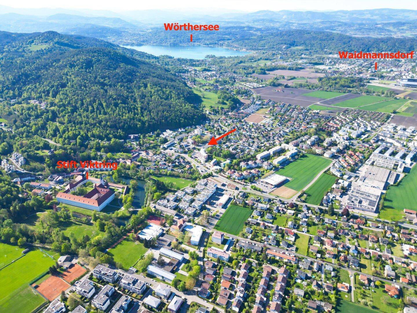 Luftbild Weitblick Westen
