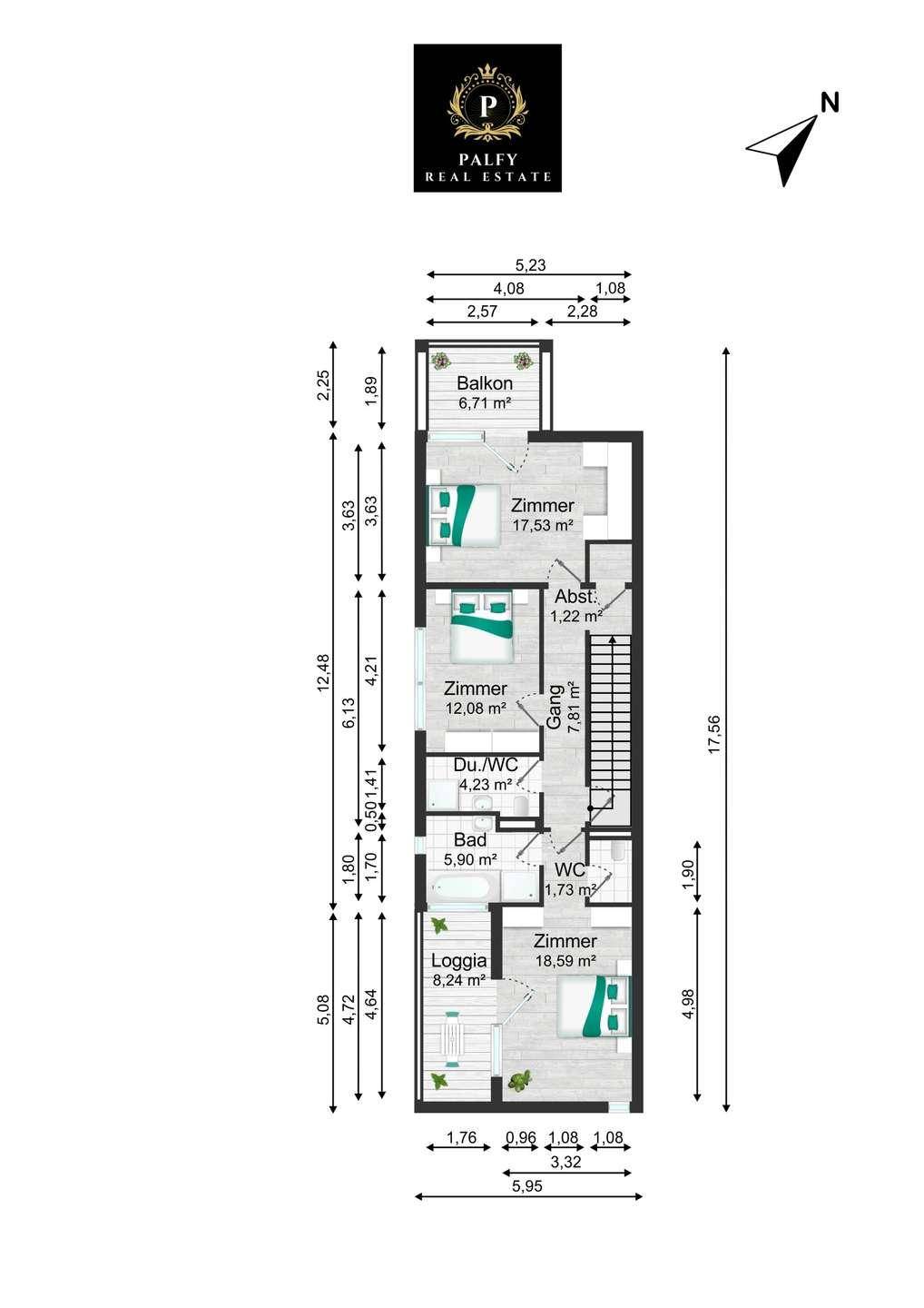 Grundriss 1OG