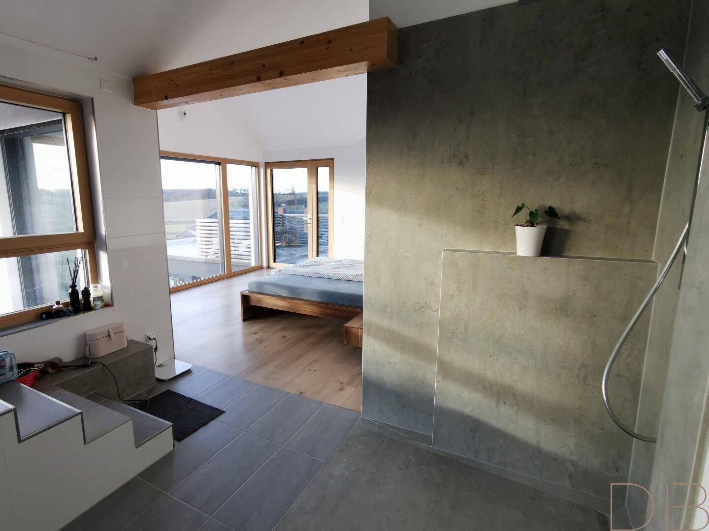 Dusche Master Bedroom