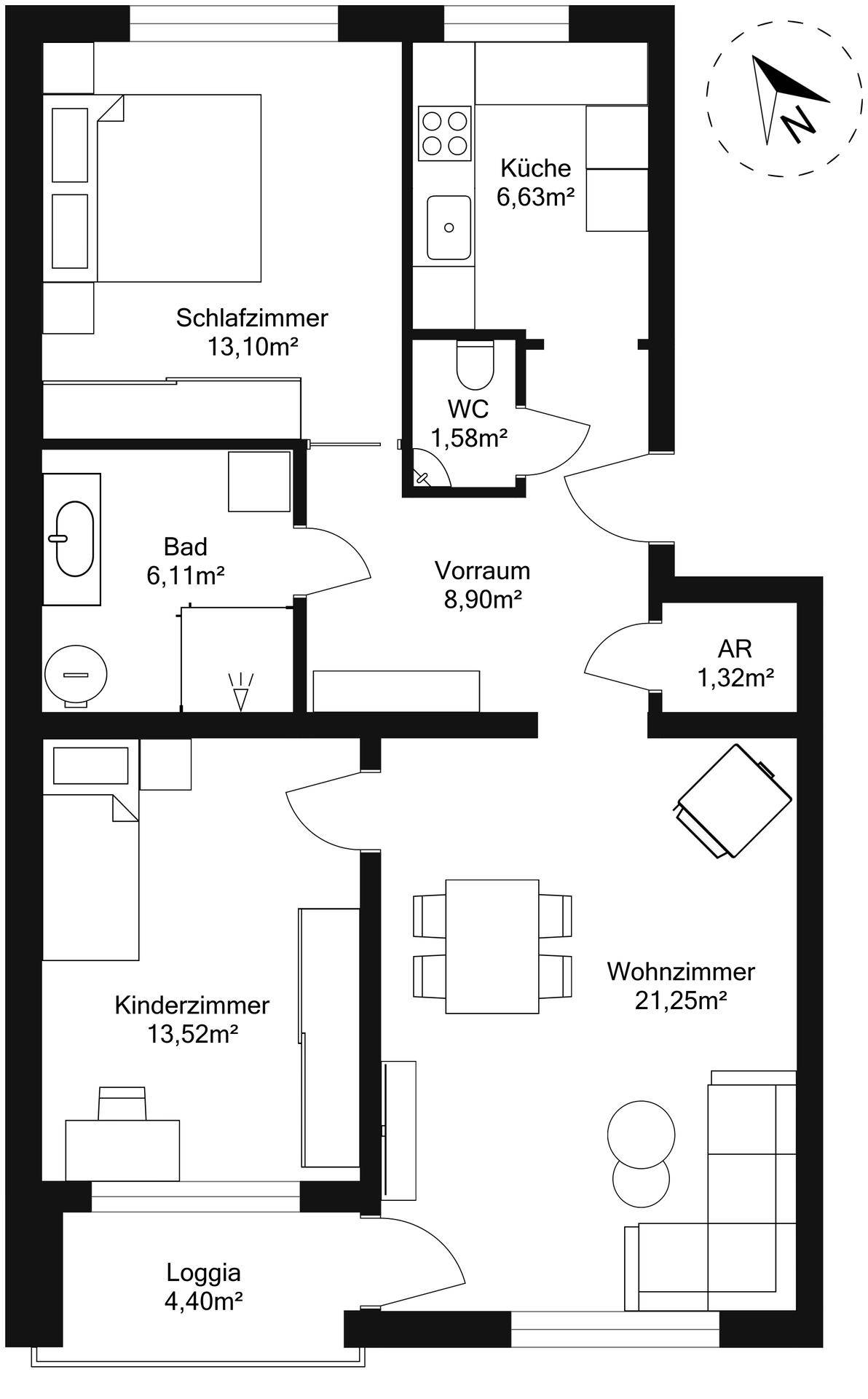 Grundriss Planungsvorschlag