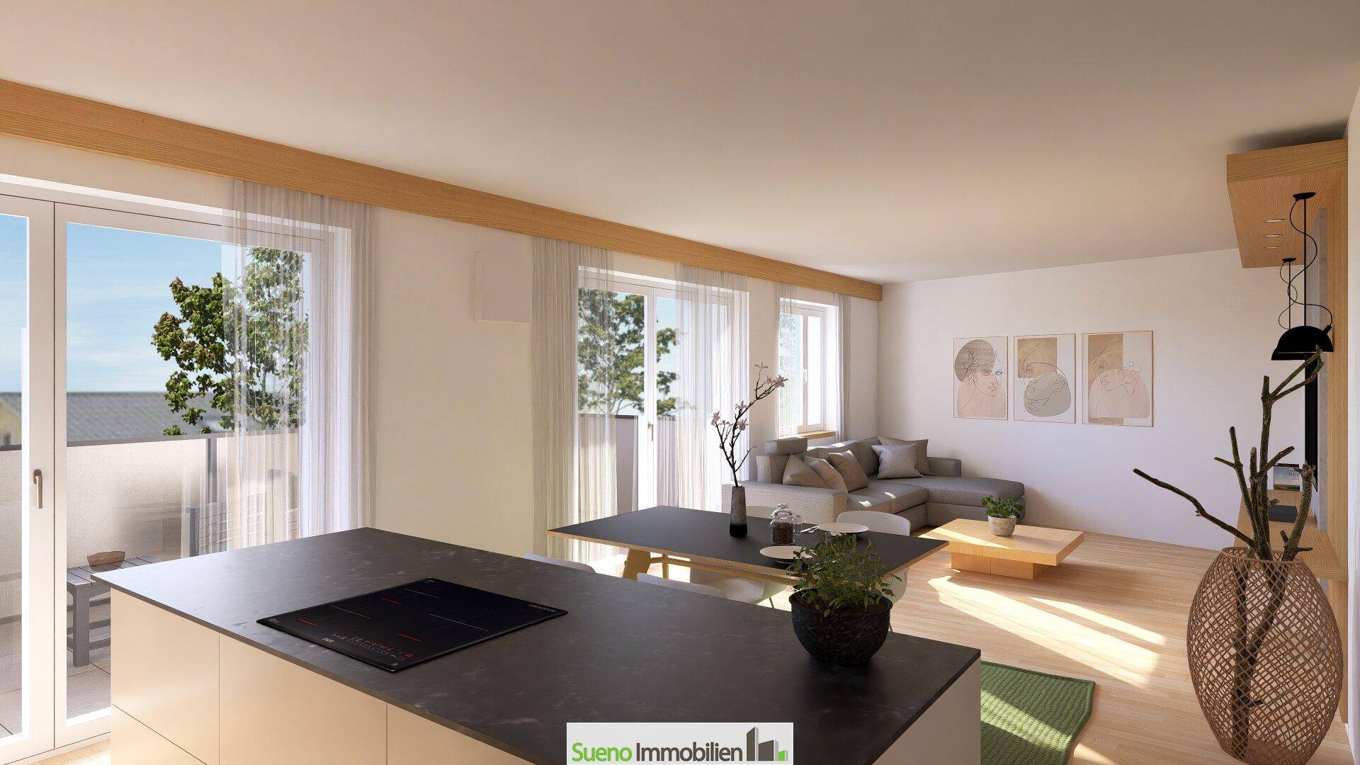 Visualisierung Wohnzimmer