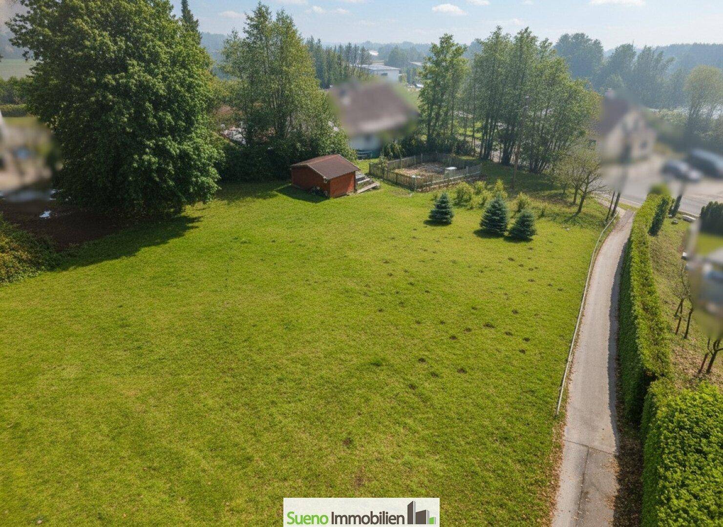 Großes Südhang-Grundstück in Ried/Traunkreis - auch teilbar - Ansicht 4