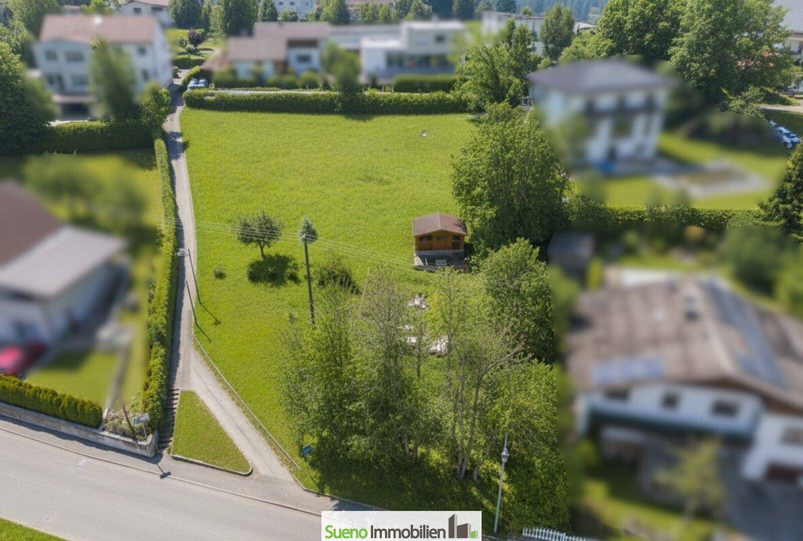 Großes Südhang-Grundstück in Ried/Traunkreis - auch teilbar - Ansicht 3