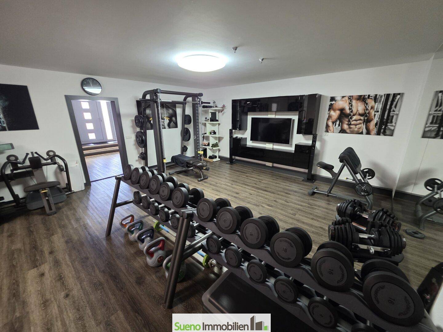 Sport-Studio mit modernsten Geräten