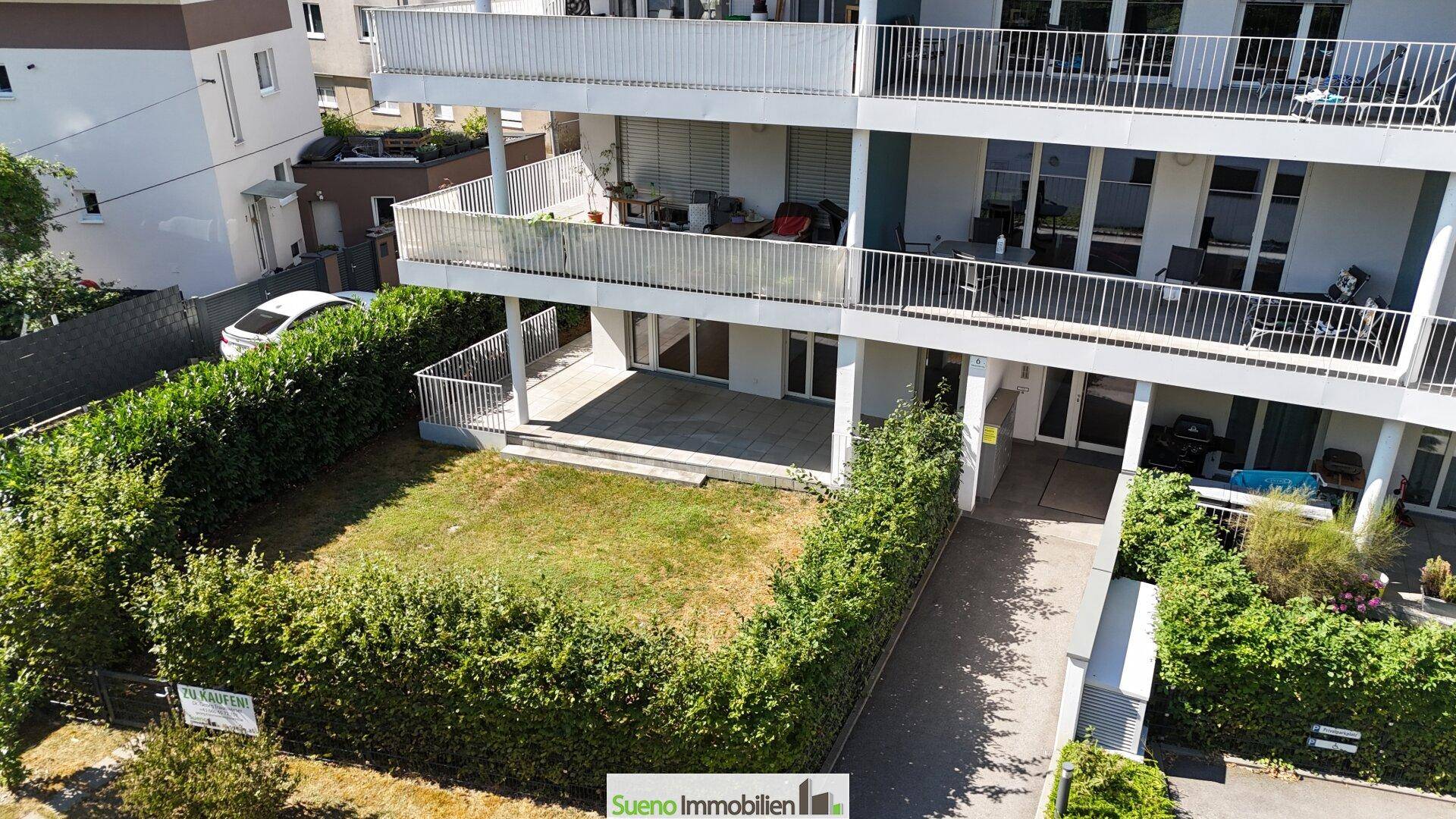 Gartenwohnung Top 5 und Eingangsbereich