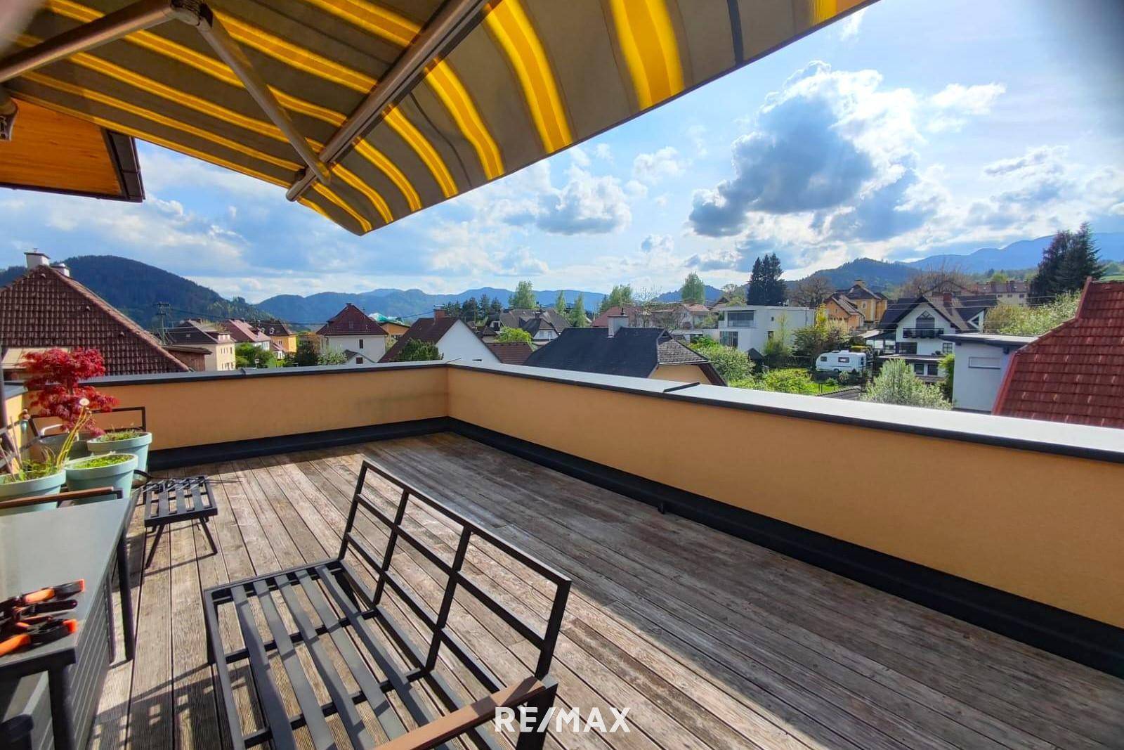 Aussicht von Terrasse