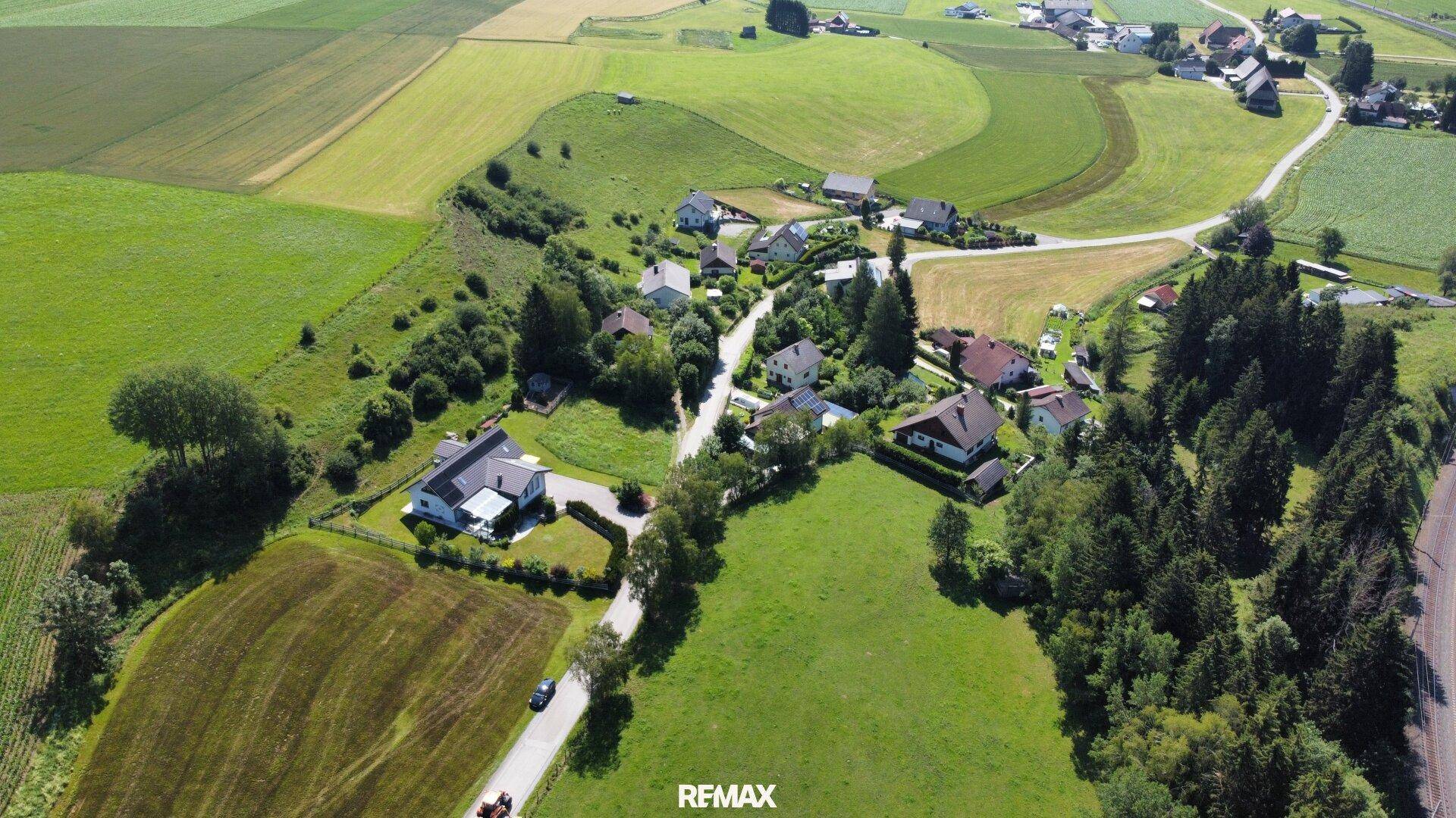 Ortsansicht von oben