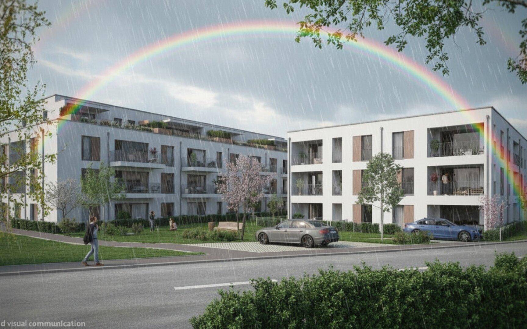 Schöne 3 Zimmer Gartenwohnung Top B.02 - Neubauprojekt SCHÖN | DORF | BLICK - Ansicht 2