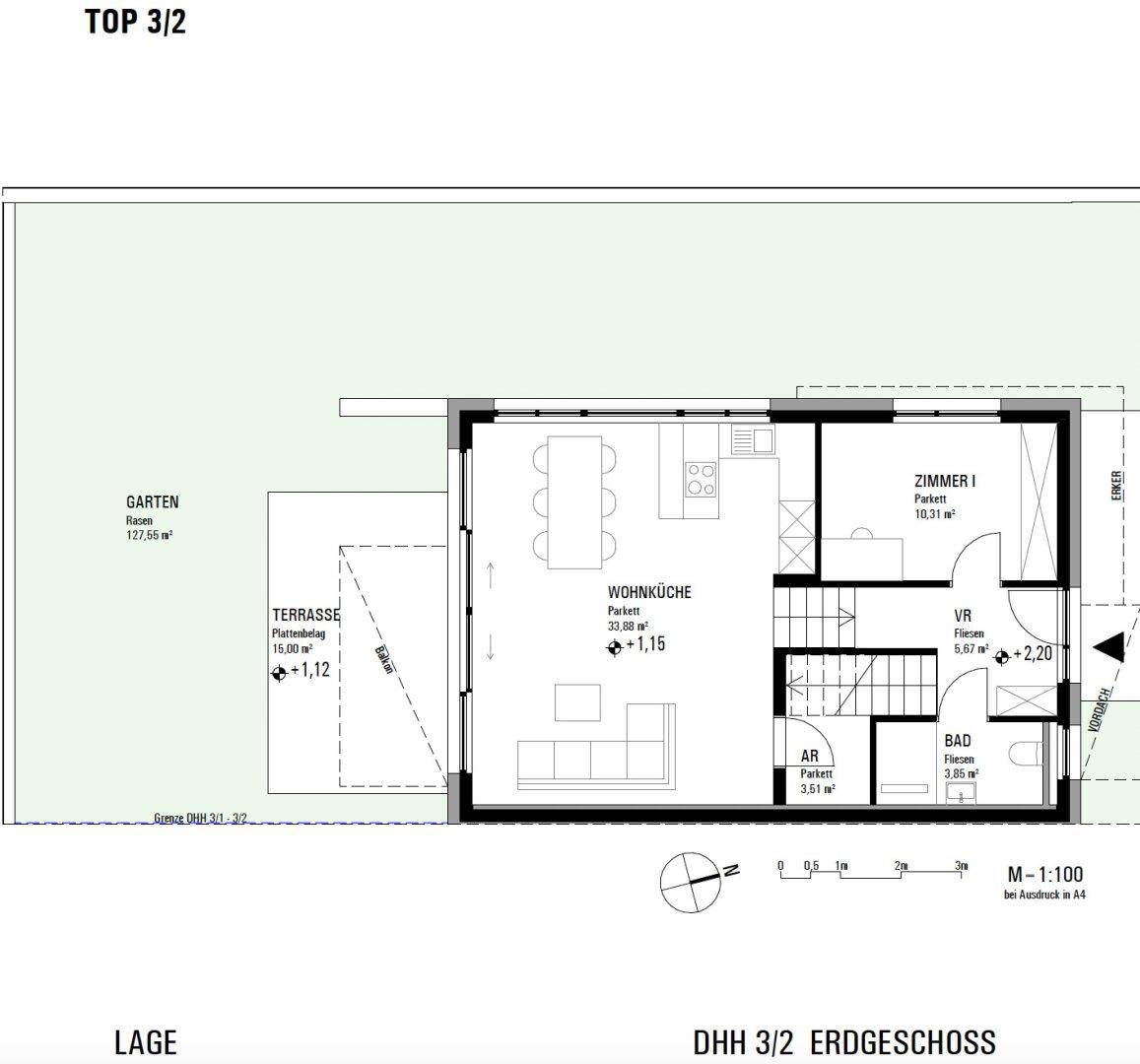 Grundriss Erdgeschoss