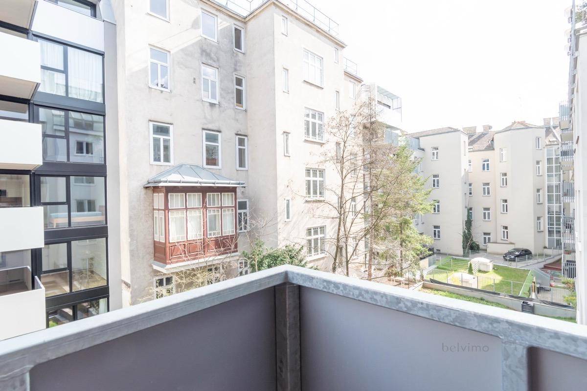Stilvolle 2-Zimmer Singlewohnung mit großem Balkon in U3-Nähe - Ansicht 5