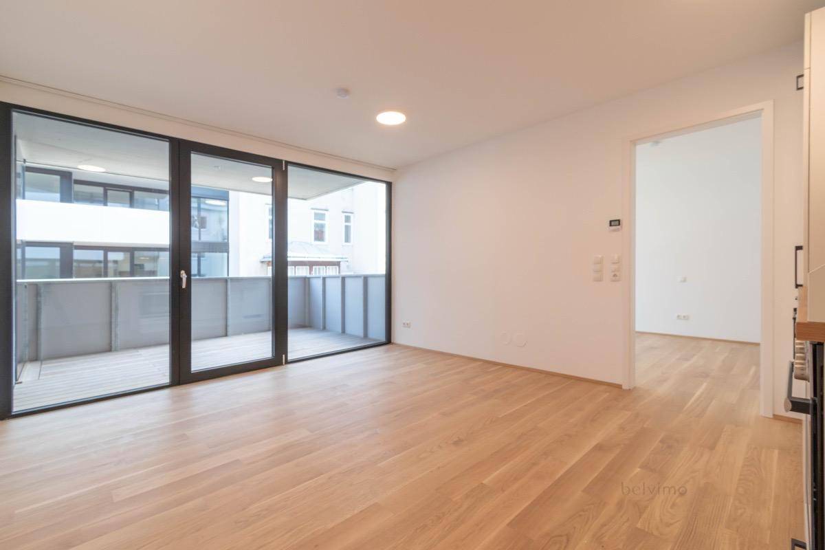 Stilvolle 2-Zimmer Singlewohnung mit großem Balkon in U3-Nähe - Ansicht 2