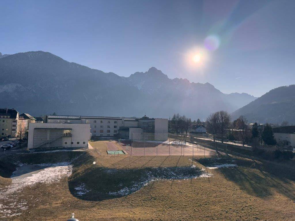 Aussicht vom großen Balkon