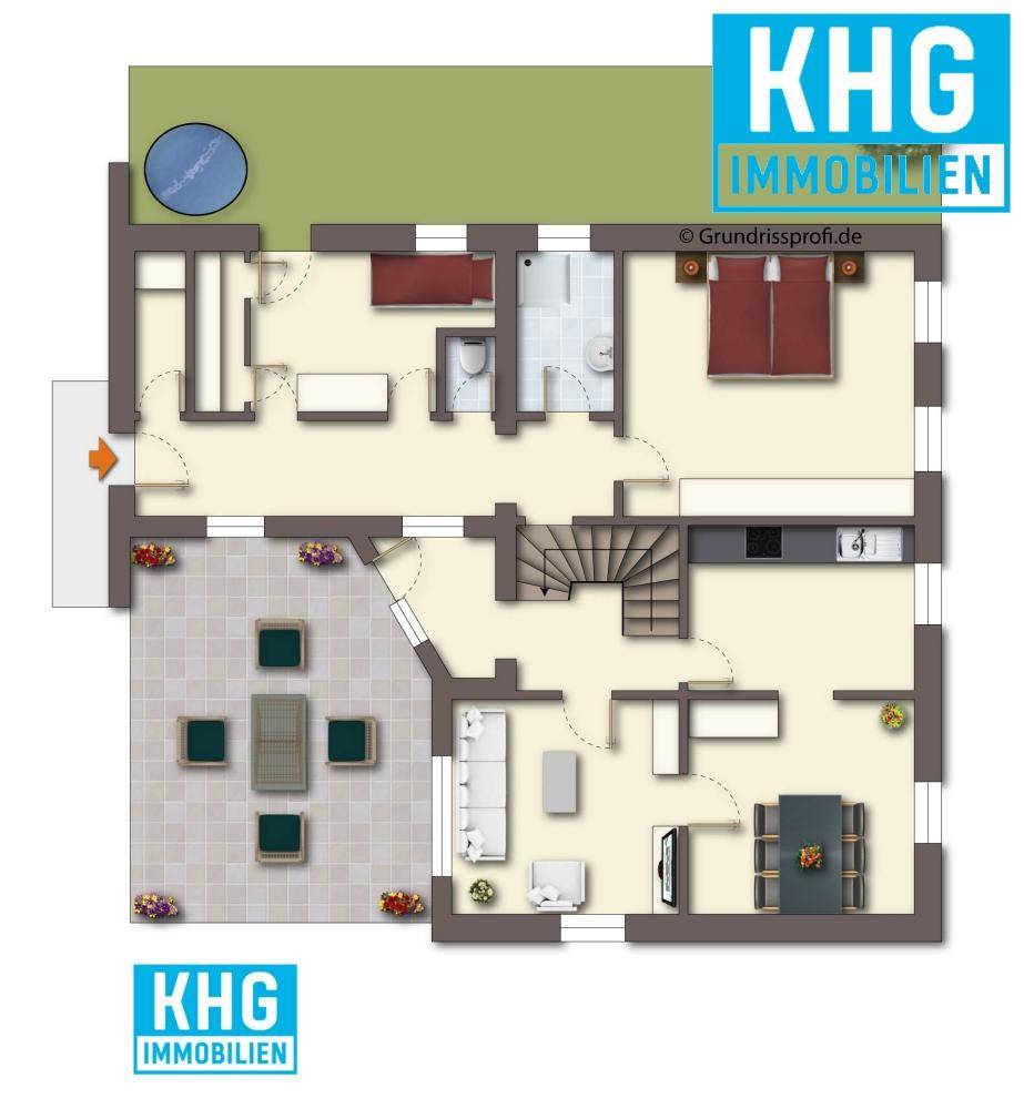 Plan Wohnhaus