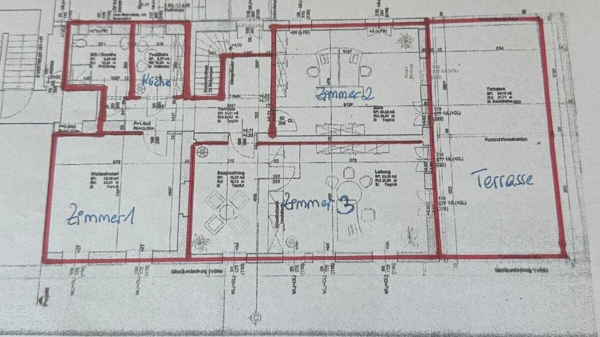 Plan Wohnung Hauptstr. 17