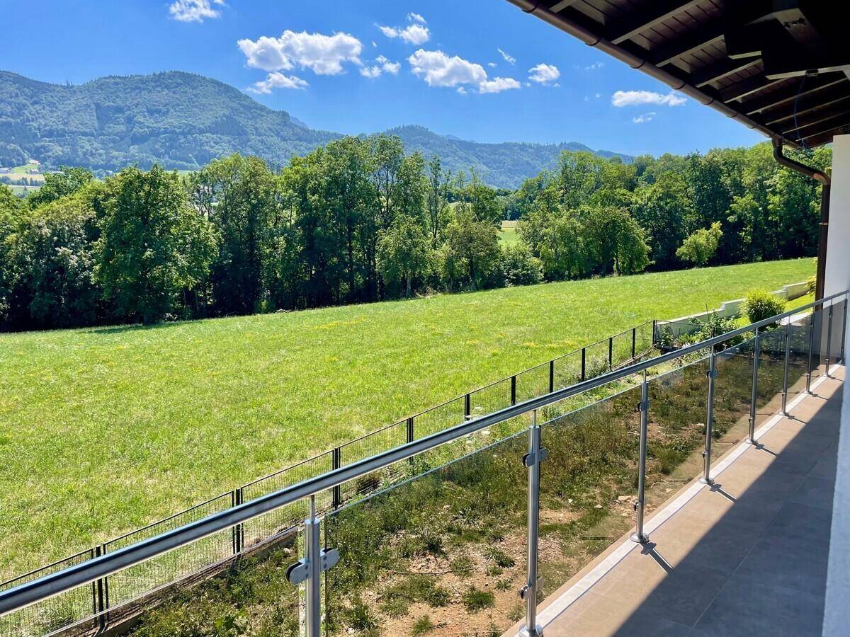 Panoramawohnung am Traunsee-Terrasse, Garten und Bergkulisse - Ansicht 4