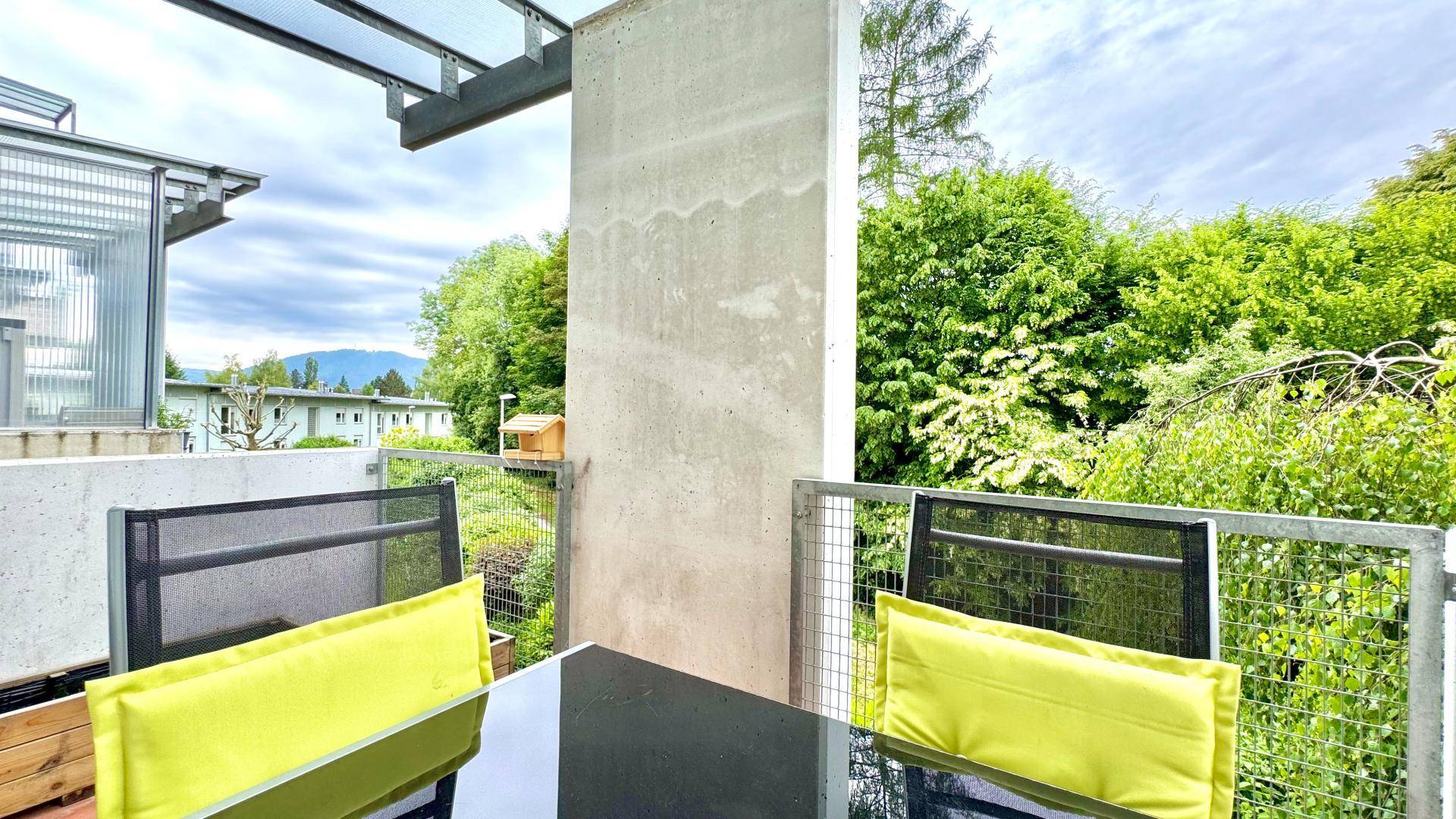 Maisonette-Wohnung Balkon