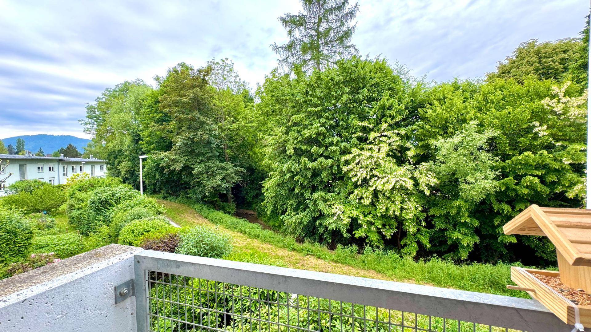 Maisonette-Wohnung Balkon