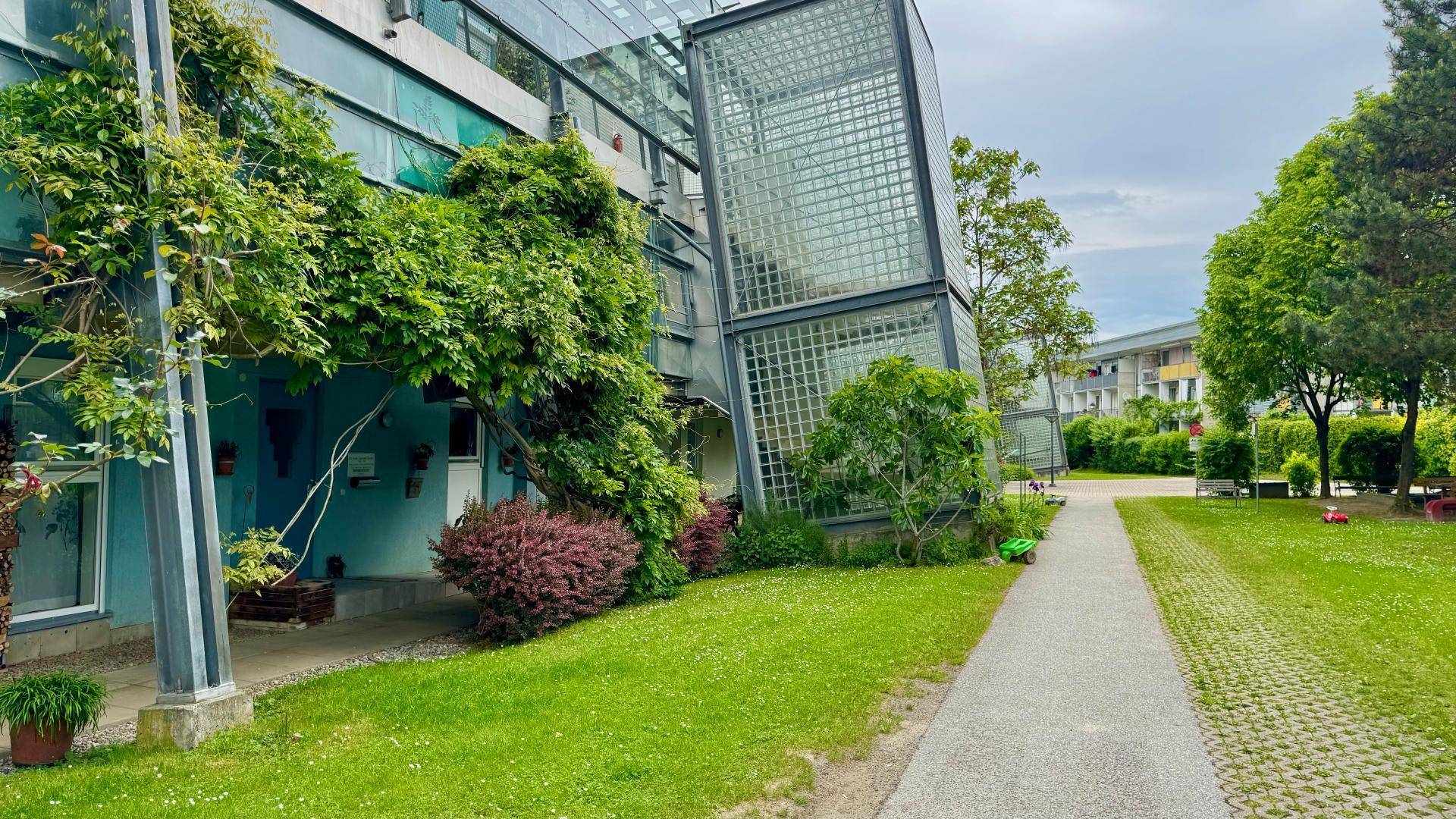 Maisonette-Wohnung Aussenbereich