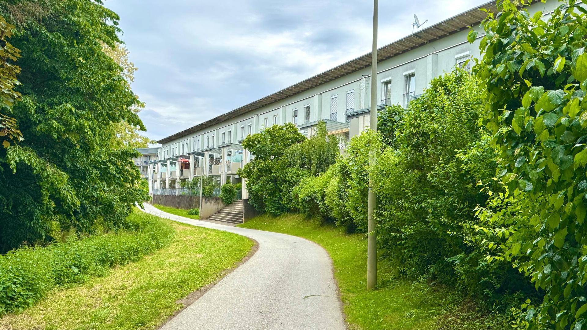 Maisonette-Wohnung Aussenbereich