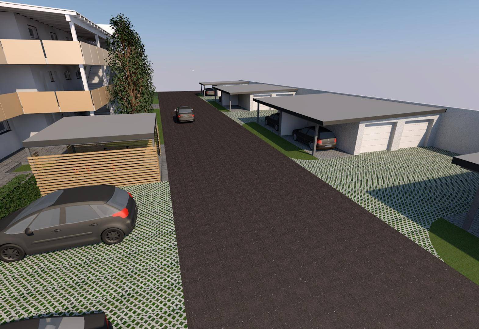 Wohnbauprojekt 8435 Leitring Visualisierung