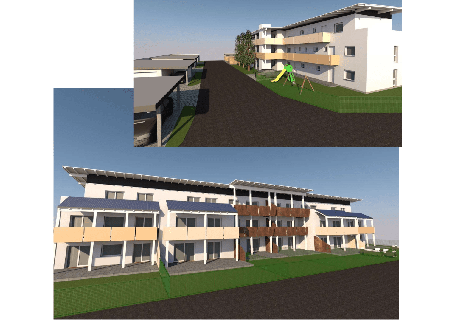 Wohnbauprojekt 8435 Leitring Visualisierung
