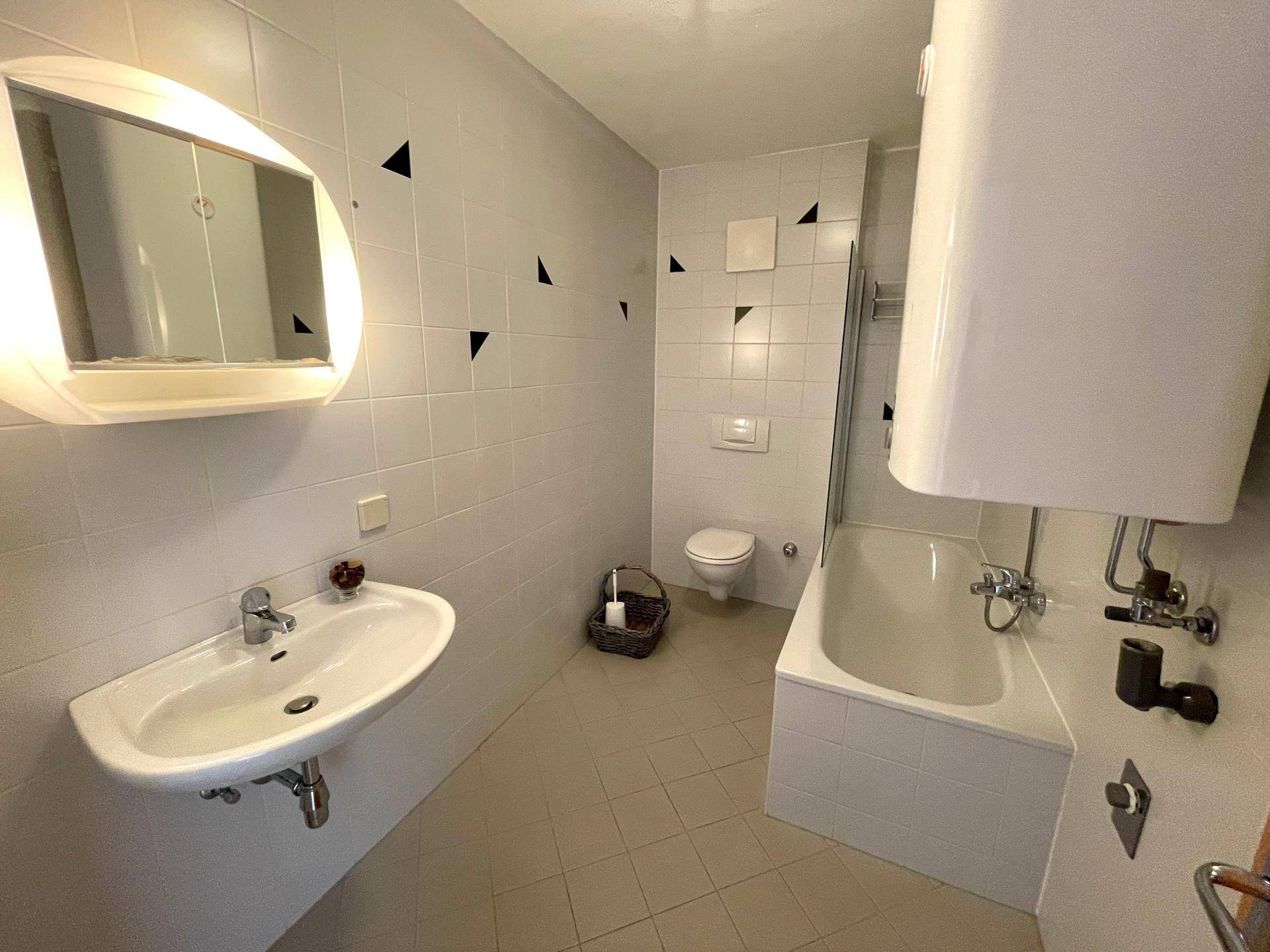 Badezimmer mit WC