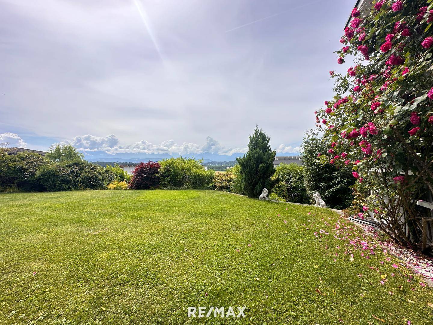 Ausblick Garten