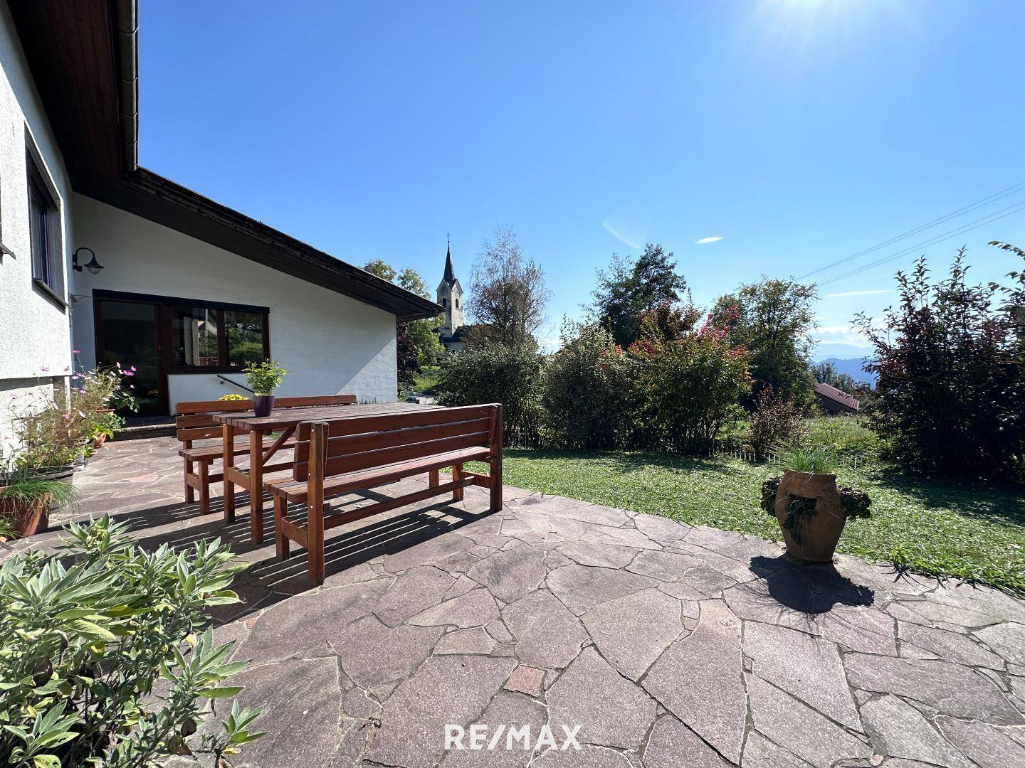 Terrasse mit Ausblick