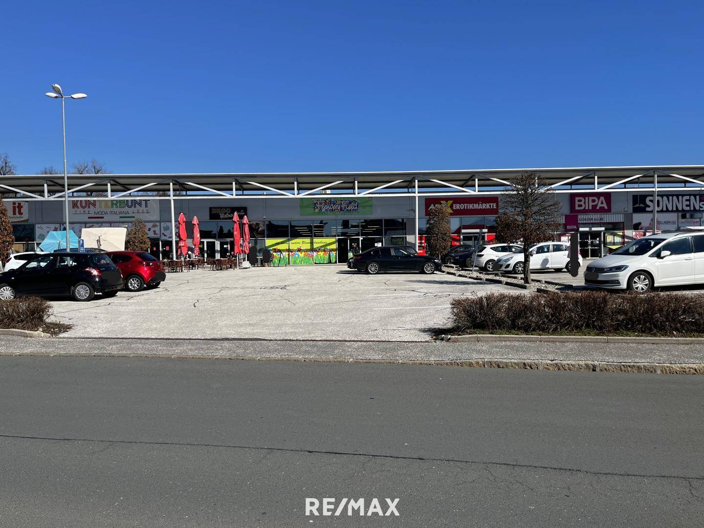 Ansicht Shopping Allee