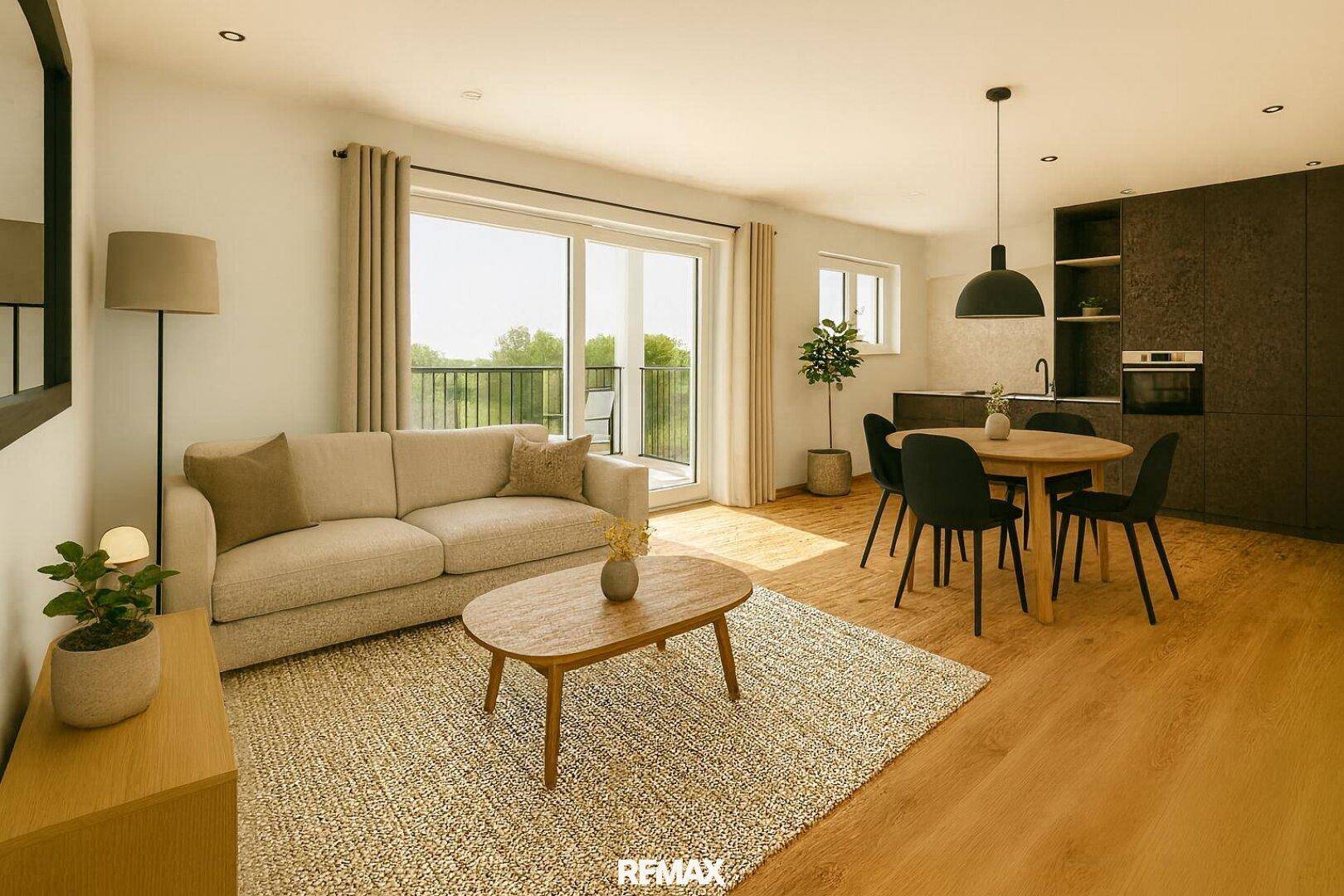 Moderne 2-Zimmer-Eigentumswohnung - Erstbezug – Rosegg bei Velden/Wörthersee - Ansicht 3