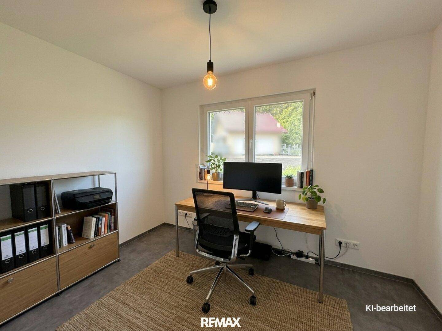 Einrichtungsvorschlag Schlafzimmer/Büro im EG