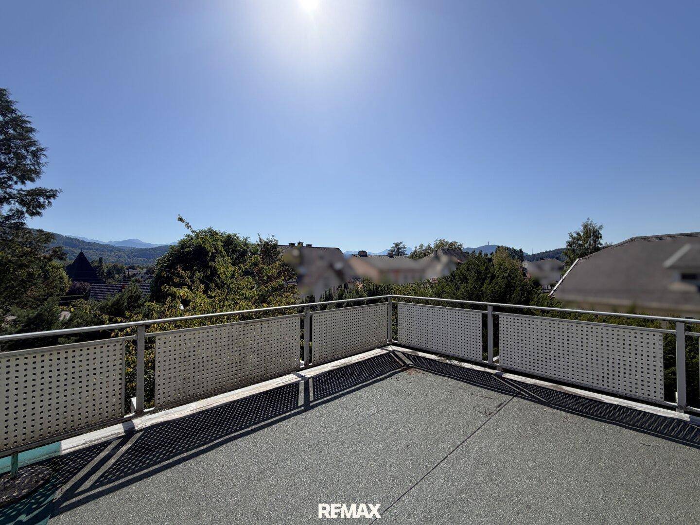 Terrasse mit Panoramablick
