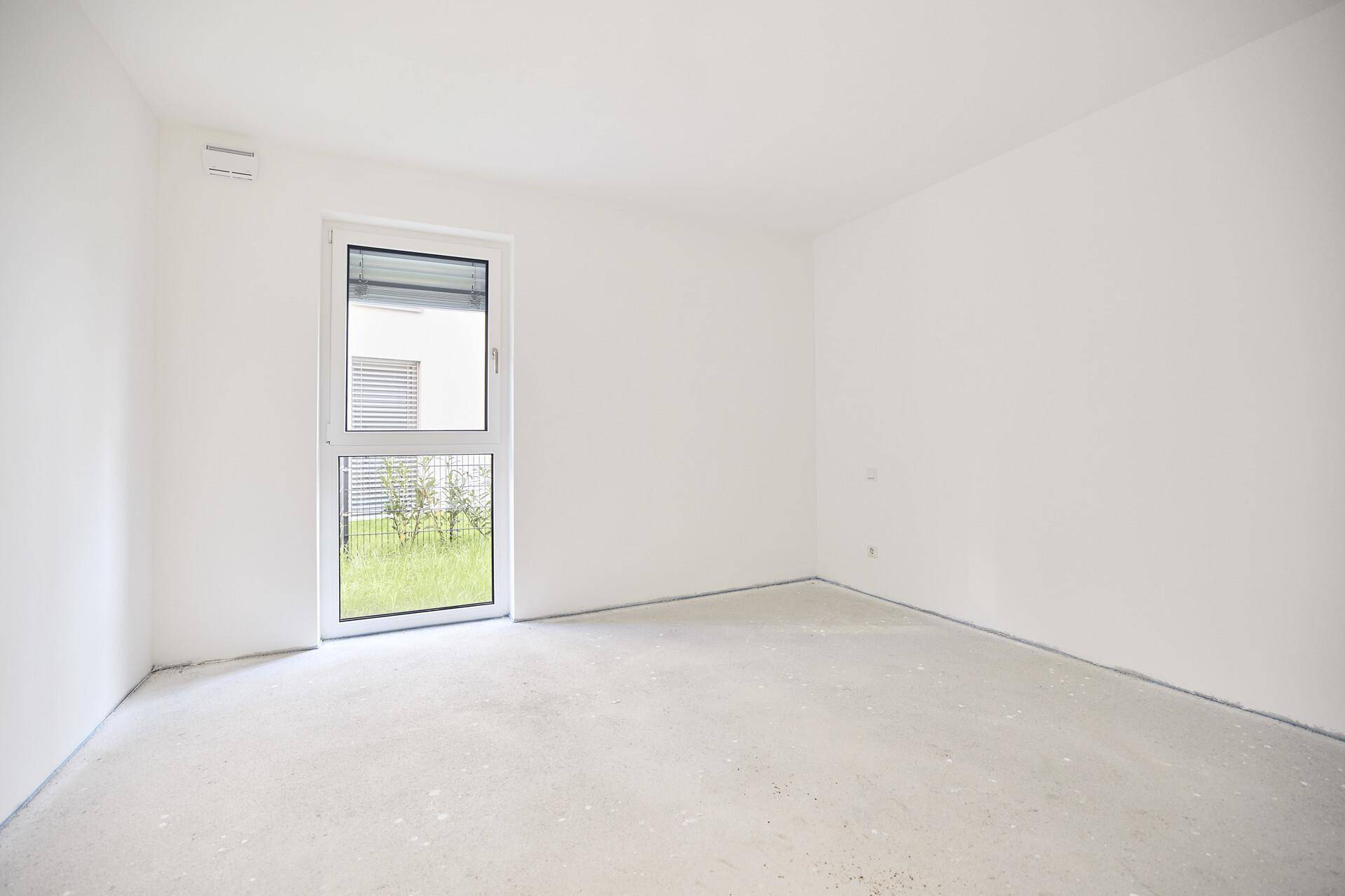 Schlafen mit Platz für Kleiderschrank