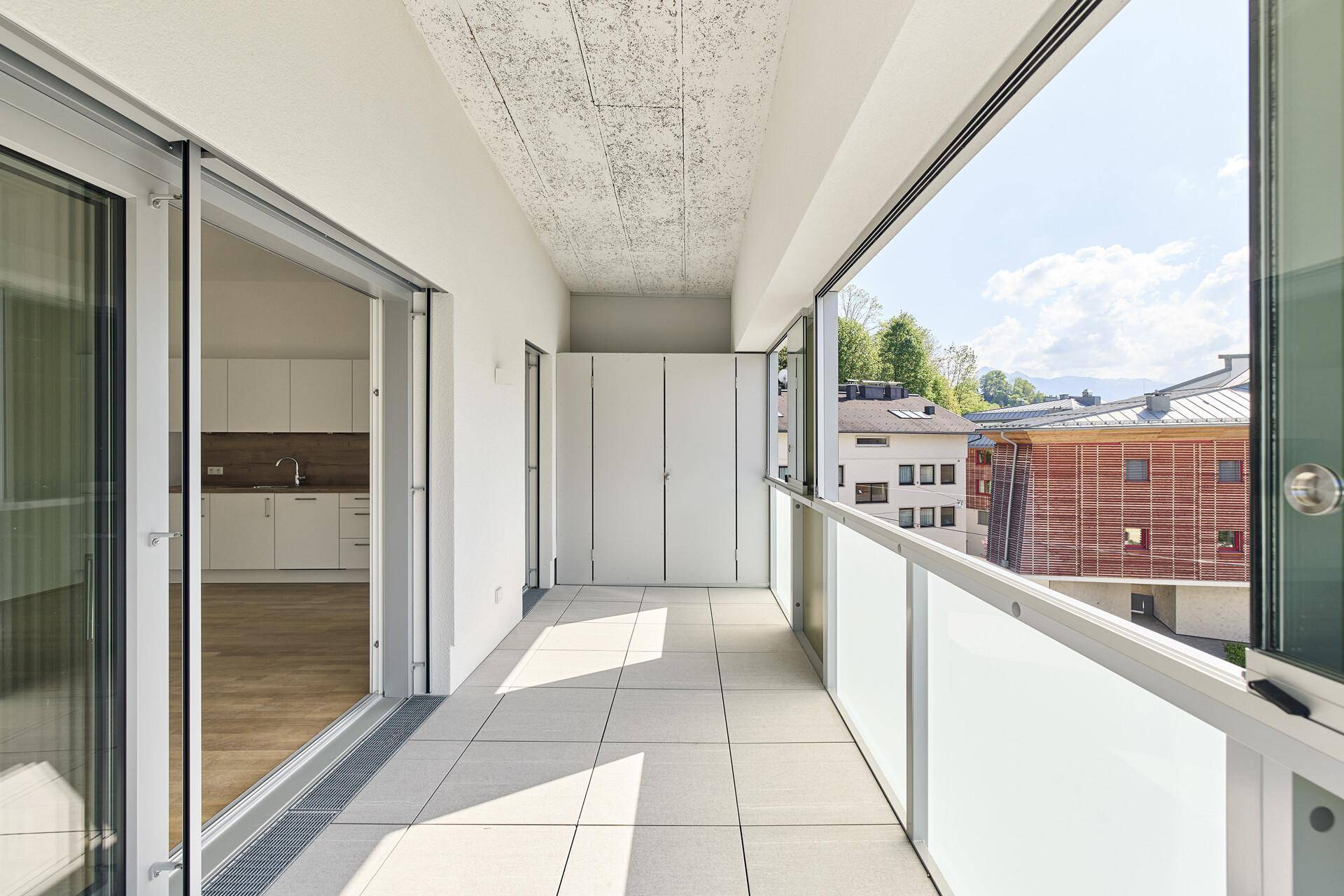 Beispielfoto vom Balkon der Nachbarwohnung