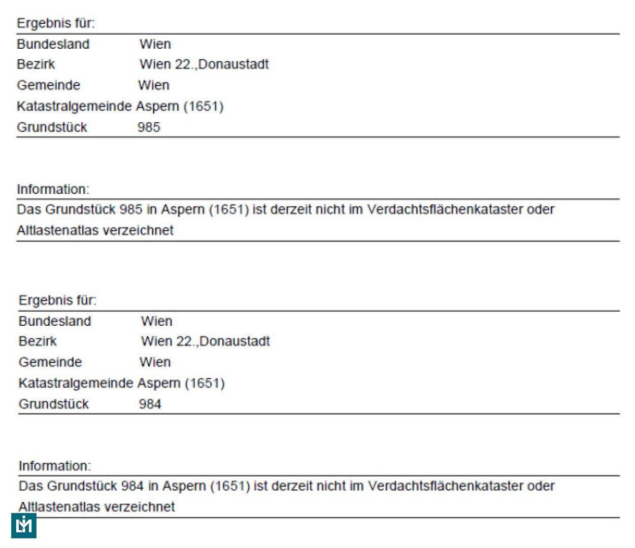 Verdachtsflächenkataster