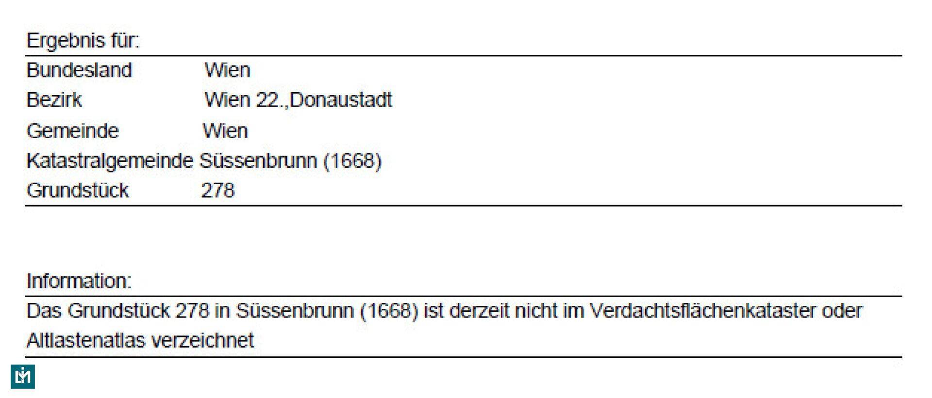 Verdachtsflächenkataster