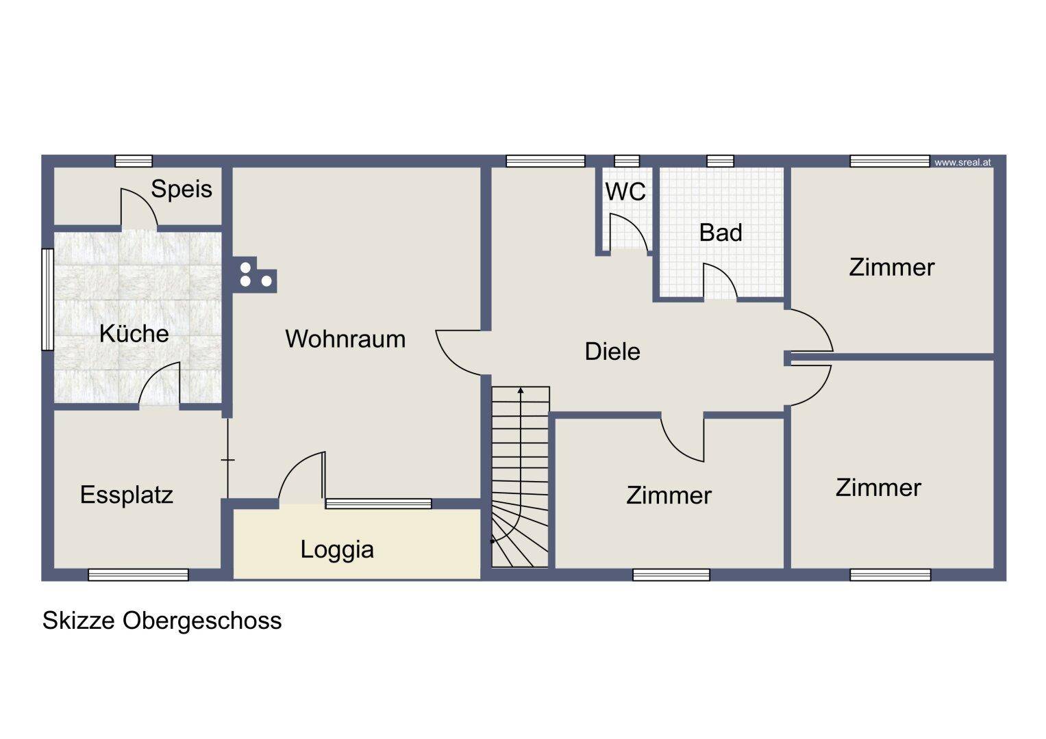 Obergeschoss (Wohnung)