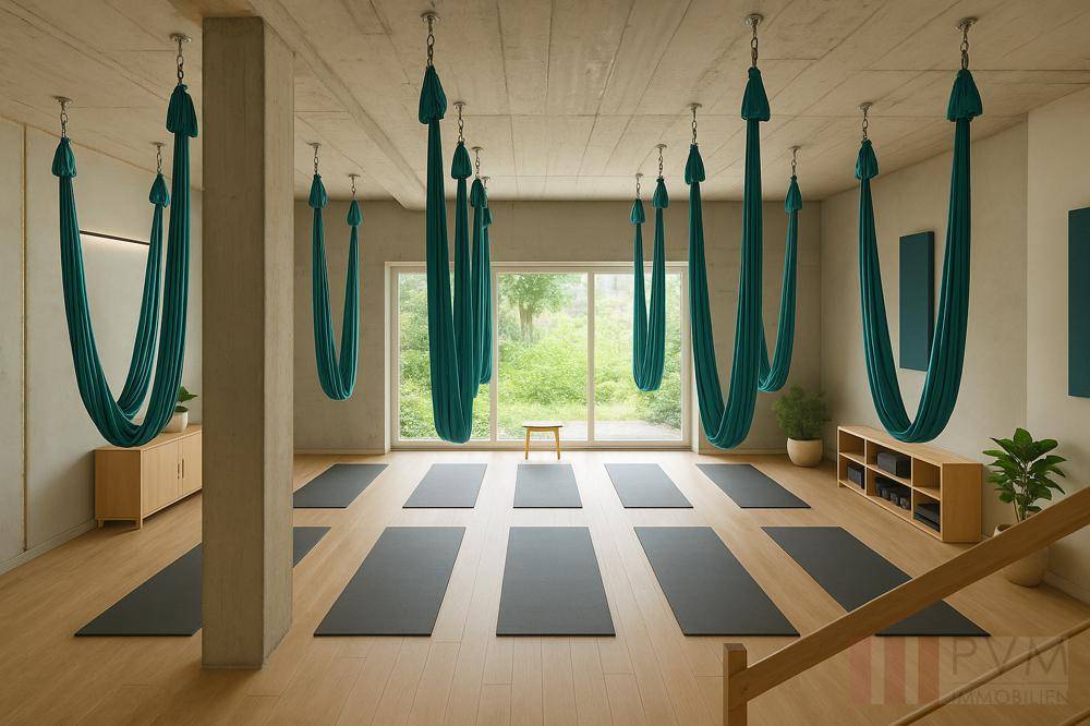 Vorschlag für ein Aerial Yoga Studio