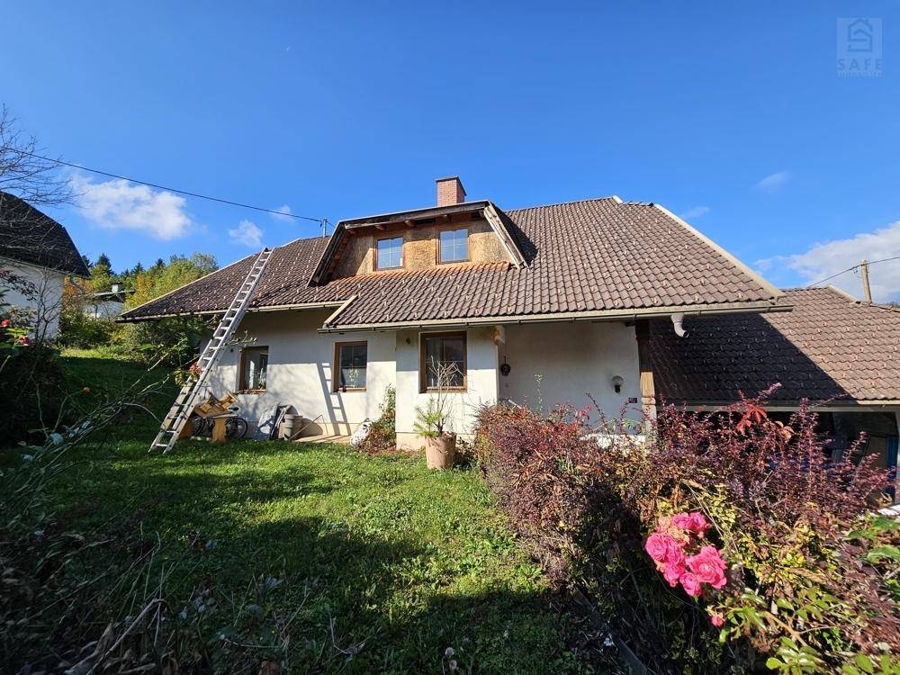 Wohnhaus mit Doppelgarage in ruhiger, sonniger Lage nahe Velden am Wörthersee - Ansicht 3