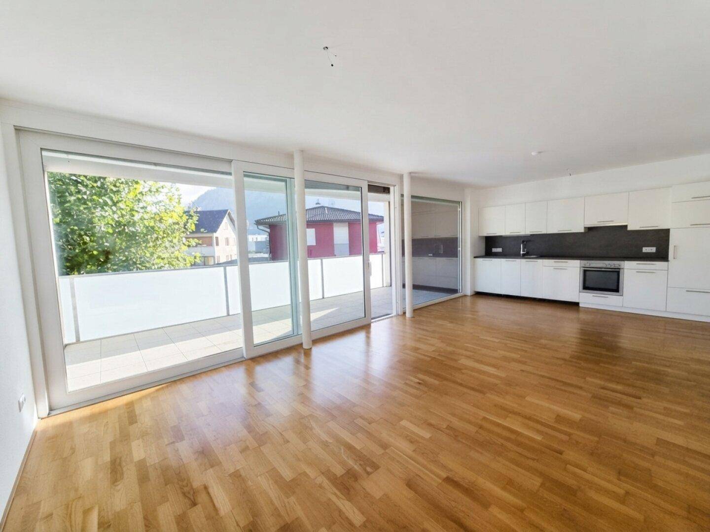 Küche-Ess-Wohnzimmer