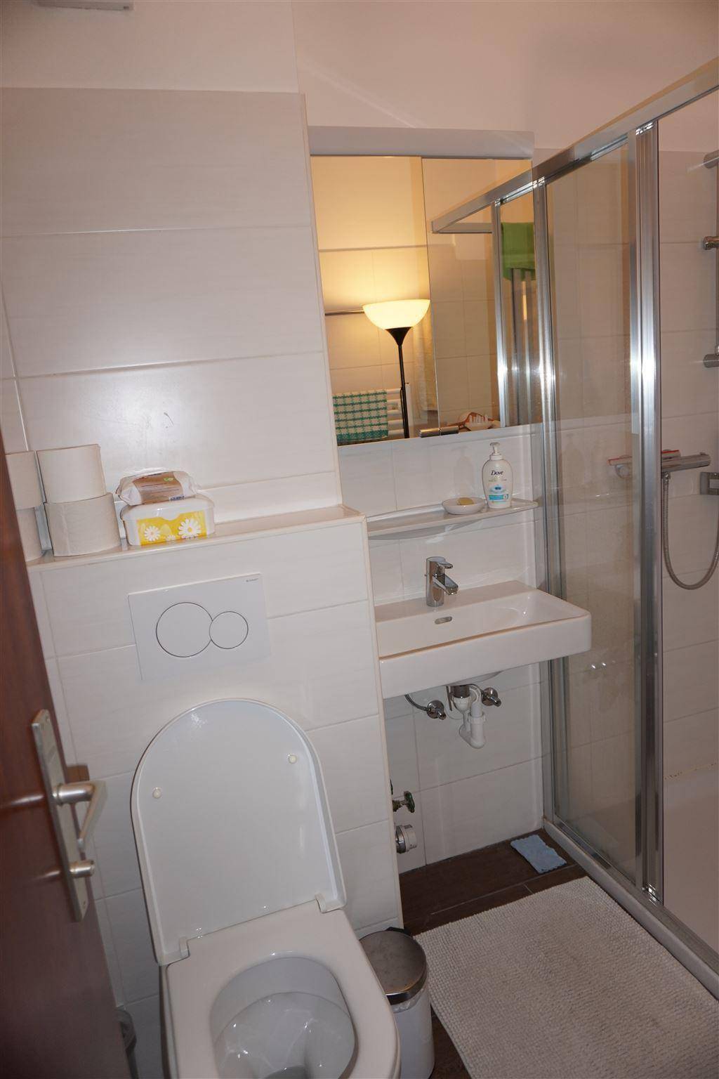 Dusche inkl WC