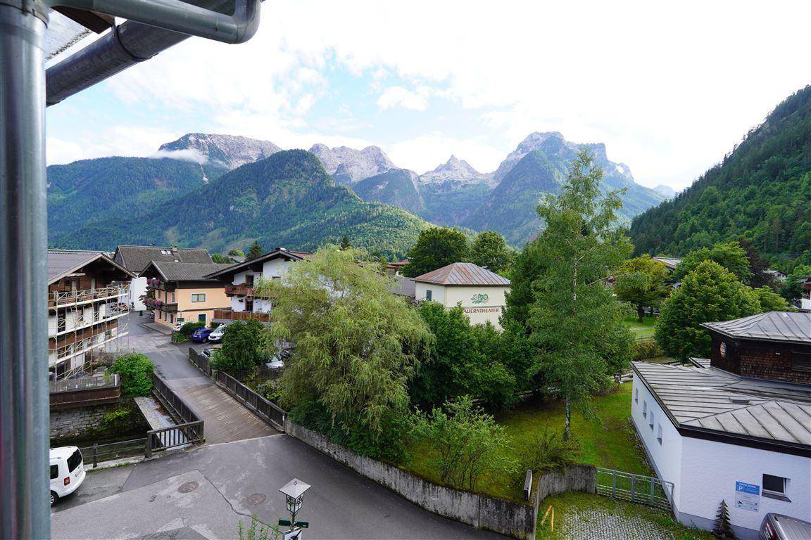 Blick vom Balkon
