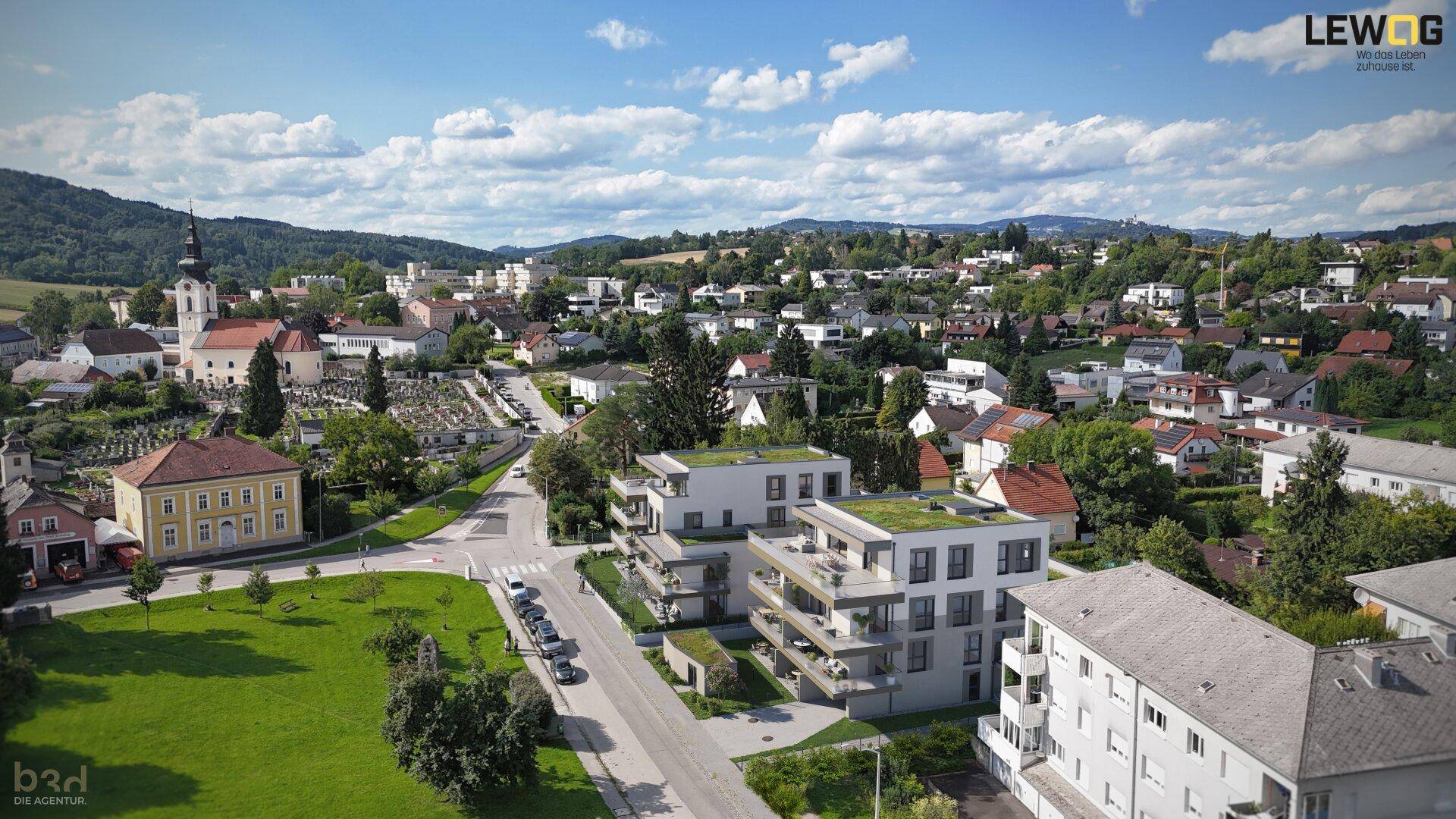 B11 | Traum-Penthaus auf 146 m² + 99 m² Dachterrasse - Leonding Stadtzentrum - Mehr